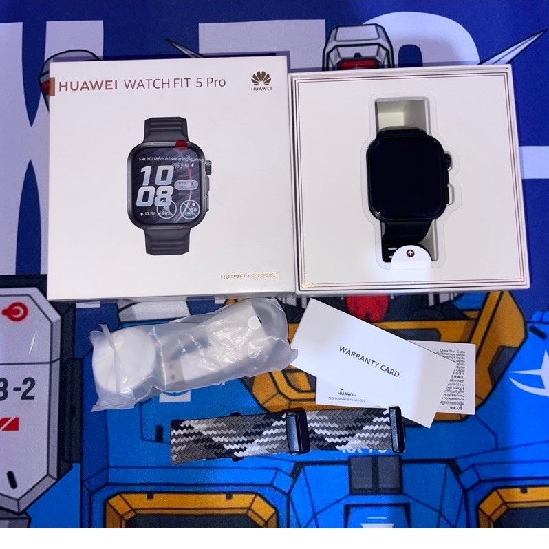 Smartwatch  Huawei fit 5 pro black  jam tangan pintar Huawei fit5 pro hitam