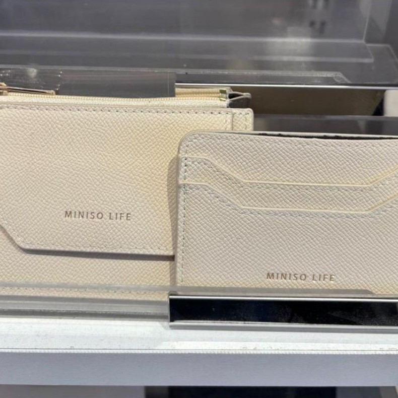 Miniso Dompet Kecil Wanita + Dompet Kartu Card Holder Miniso