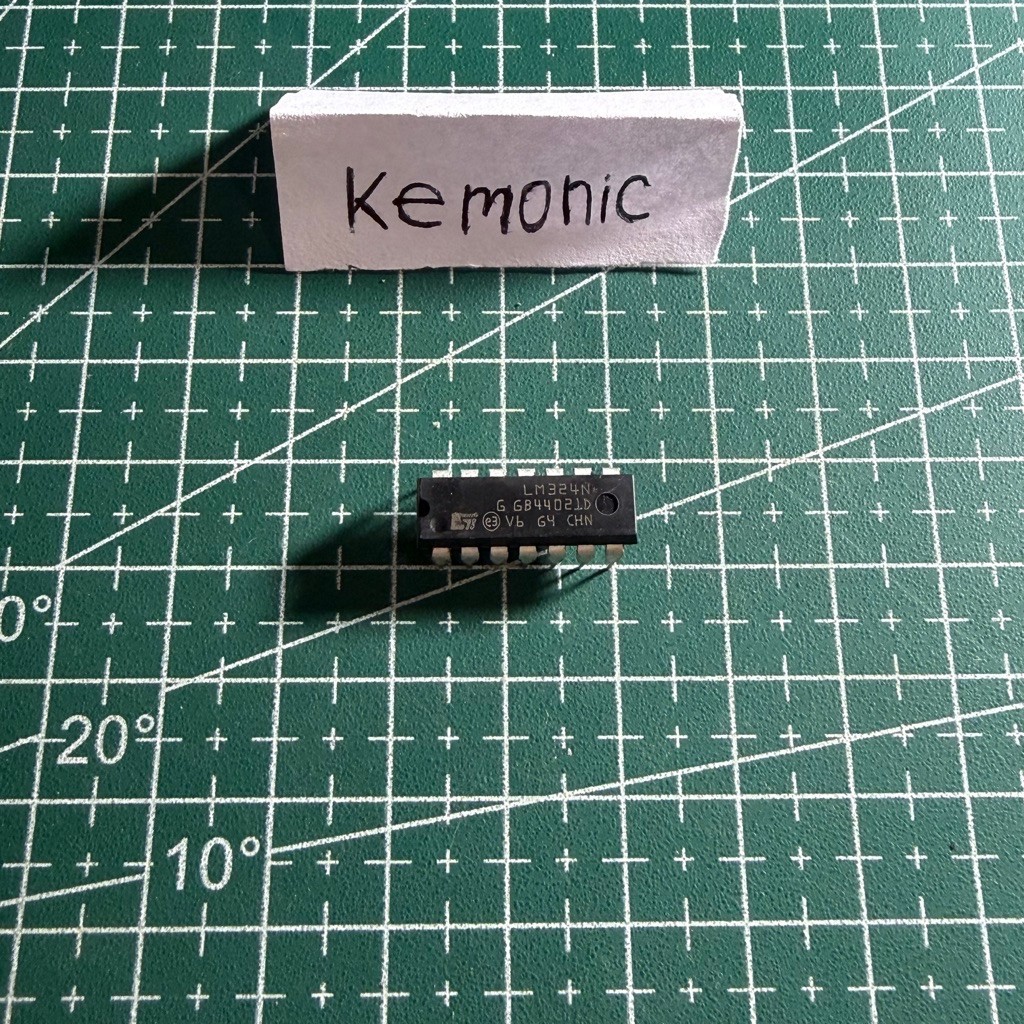 IC LM324 LM 324 Dip 7 Kaki 7 IC LM324 LM 324