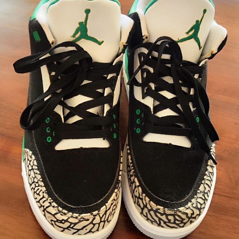 Sepatu Air Jordan 3 retro Pine Green PL