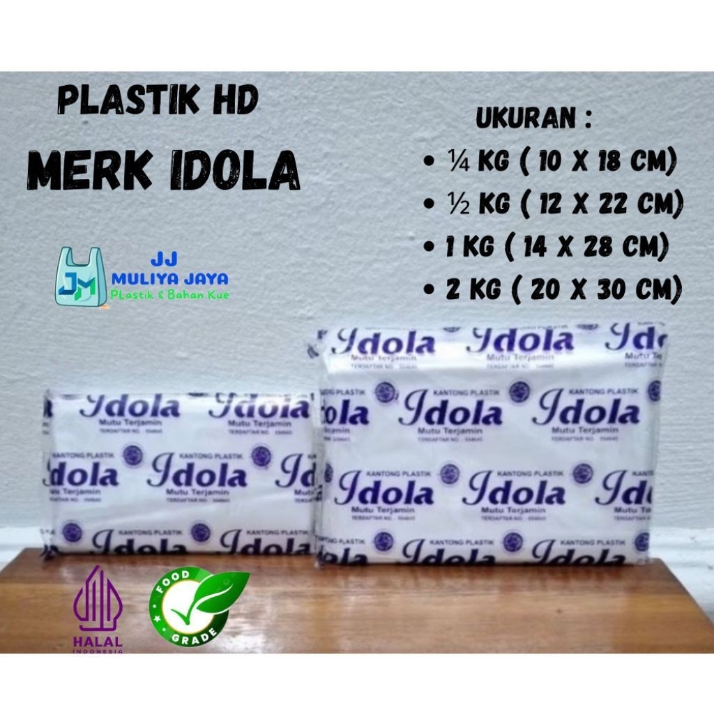 Plastik HD Merk IDOLA (Per BKS)