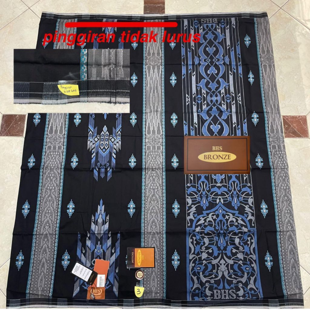 Sarung BHS Excellent JACQUARD Motif JGP JGO JGB JGF JGH JTB JGK JSK Mix Bronze