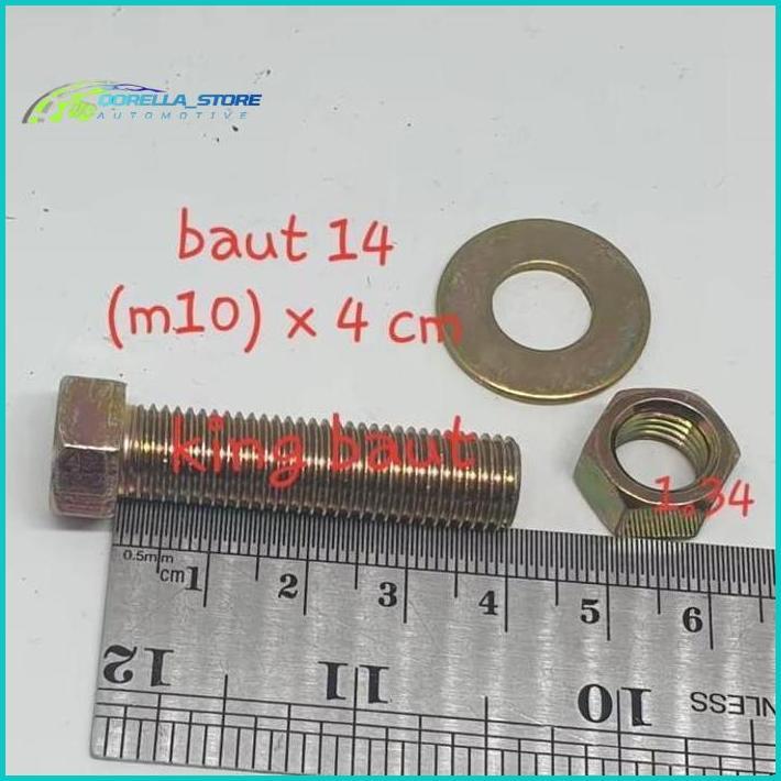 BAUT 14 + MUR (10MM) X 4 CM HEMAT