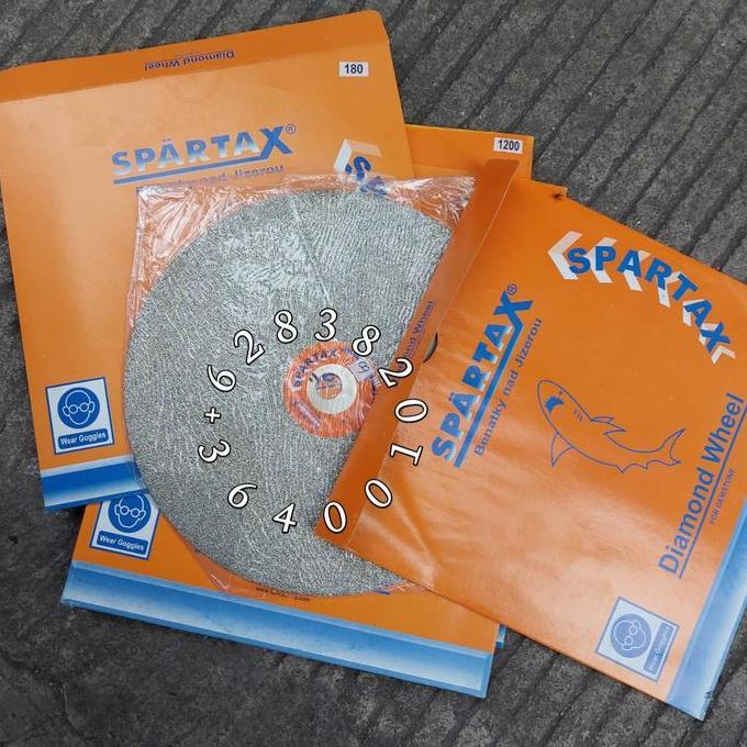 Pilihan - Spartax Diamond Lapping Wheel Disc 8" Diamond Flat Lap Disc