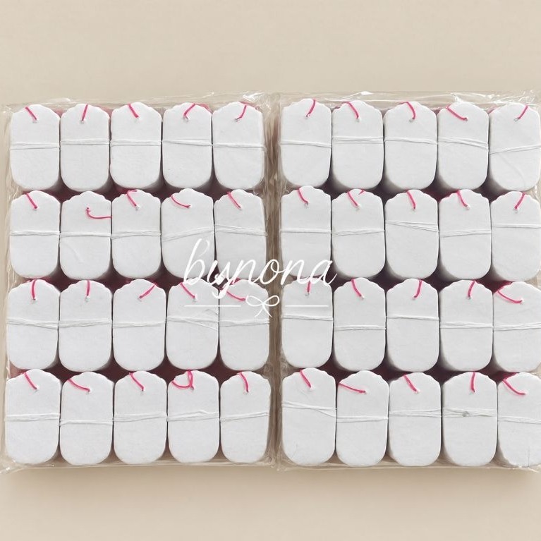 Label Perhiasan / Bandrol Perhiasan Emas / Perak 1 Pack Isi +-600 Pcs