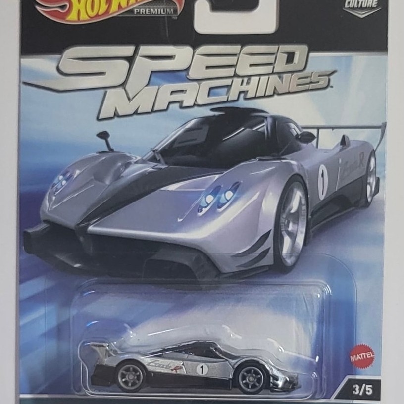 Hot Wheels Pagani Zonda R Premium Speed Machine