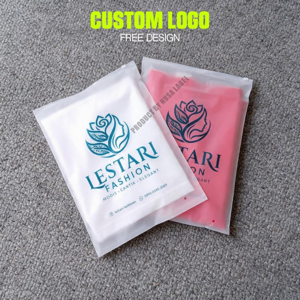 Plastic Ziplock Custom / Ziplock Pouch / Custom Plastic / Packaging Custom