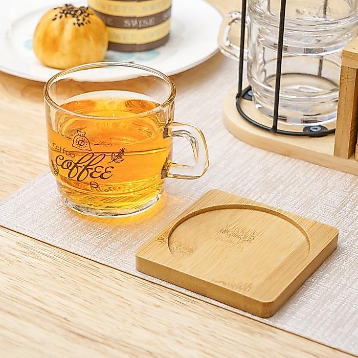 Informa Appetite Cangkir Kopi Dengan Saucer & Rak Susun Set 6 Pcs Tea Cup Coffee Cup Set Cawan