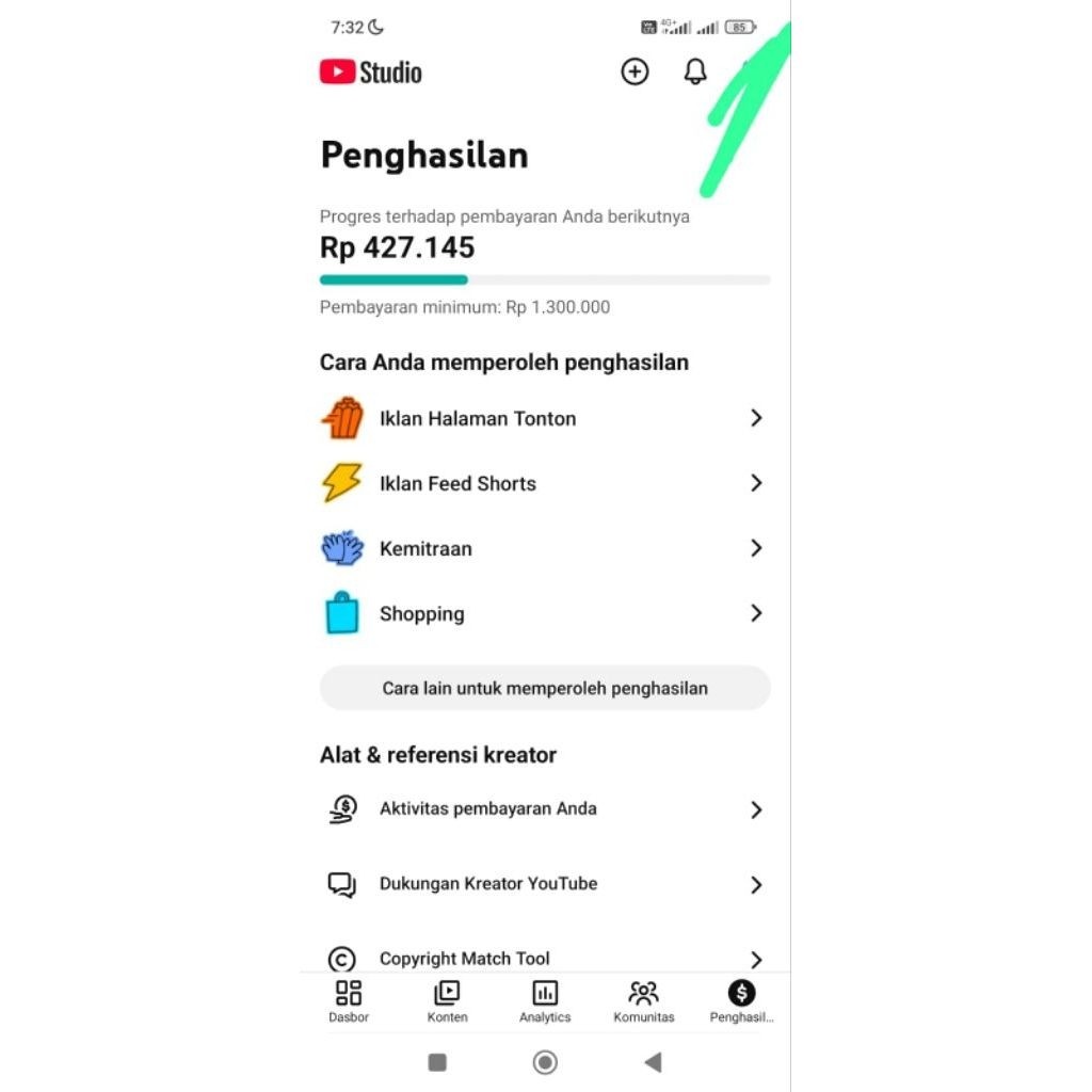 Akun Youtube Adsense