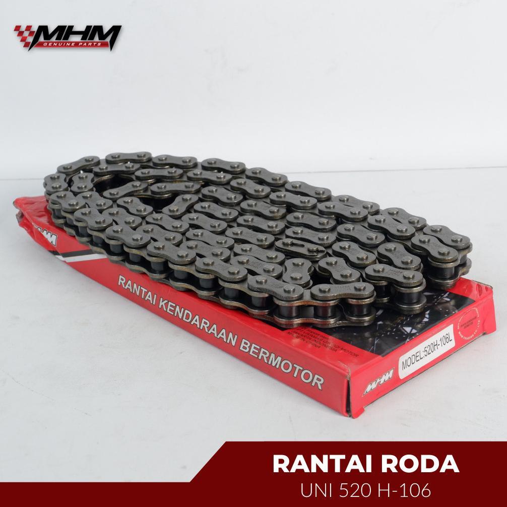MHM Rantai Motor 520 H - 106 | Rante Motor 520 H - 106 | Oem Quality