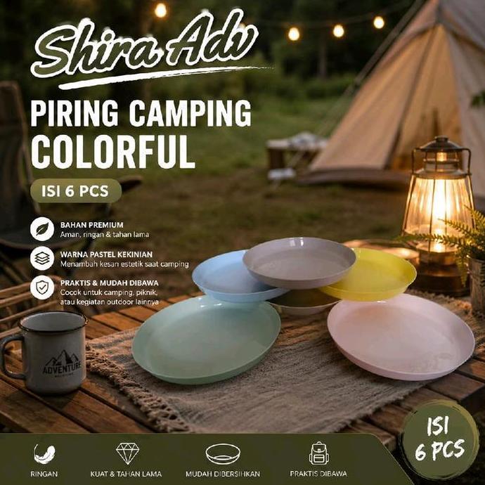 Upxi- Piring Camping Hicking Outdoor Set