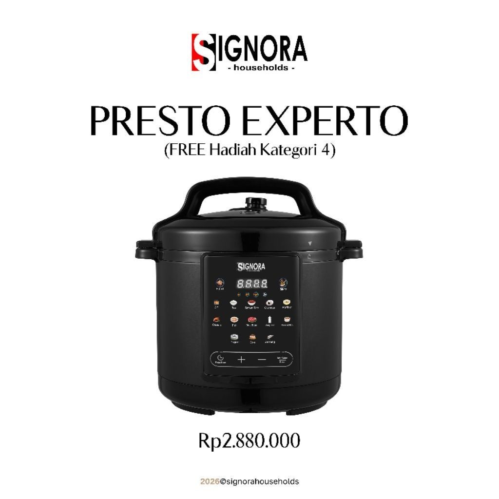 PRESTO LISTRIK EXPERTO SIGNORA
