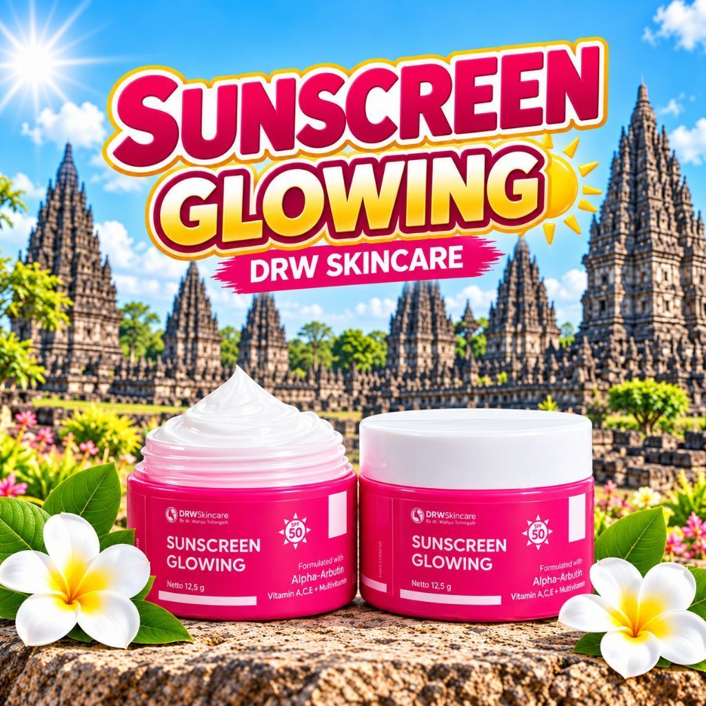 Drw Skincare Krim Siang sunscreen glowing drw skincare