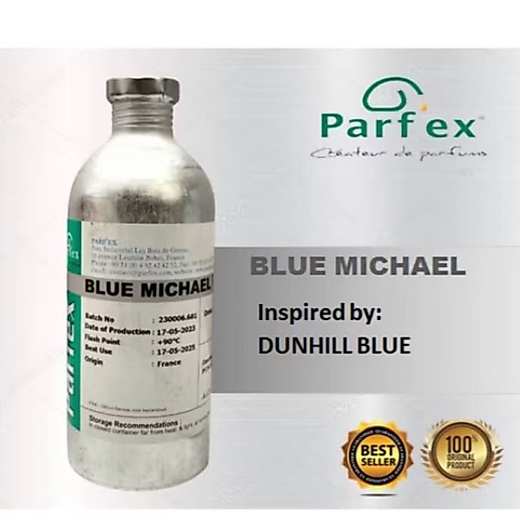 BLUE MICHAEL INSPIRED DUNHILL BLUE BY PARFEX - ASLI 100% REPACK