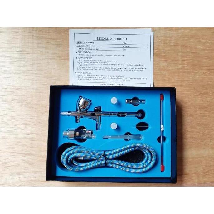 Airbrush Penbrush Kit Fullset - KKMOON 180