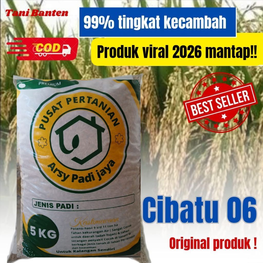Benih Padi Unggul Jaya Cibatu 5 Kg Original