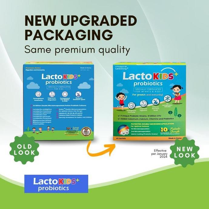 Sehatselalu- Lactokids Probiotics 60 Sachet Probiotik Anak