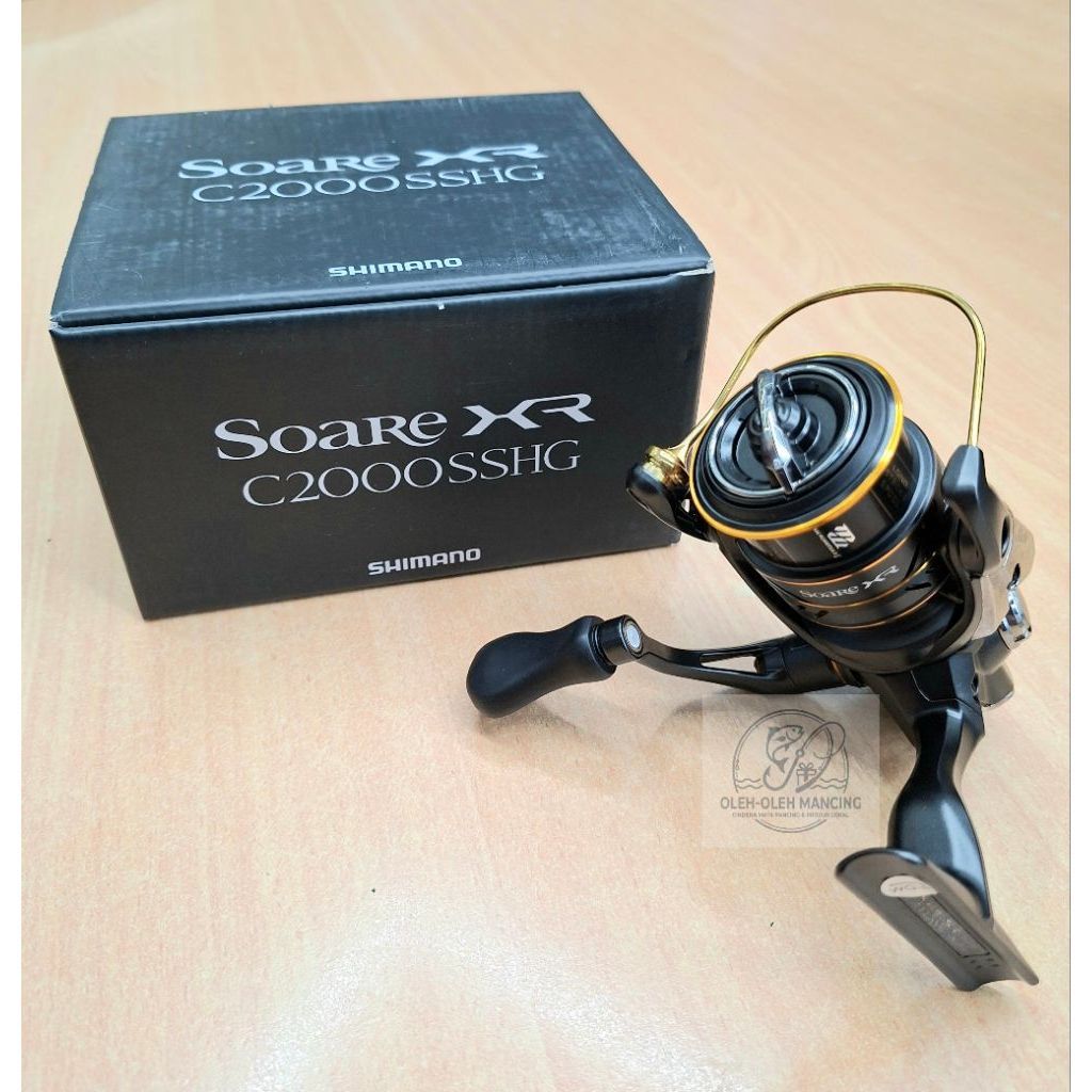 Reel Shimano Soare XR C2000SHG 2023 garansi resmi|Reel ultra light Shimano|Reel Spining Shimano