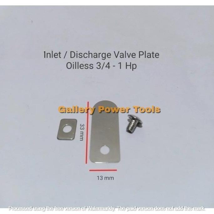 Plat Inlet Kompresor Oilless