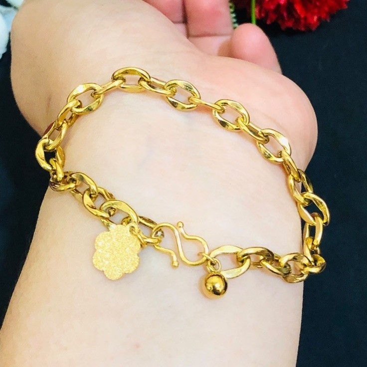Gelang titanium motf mas