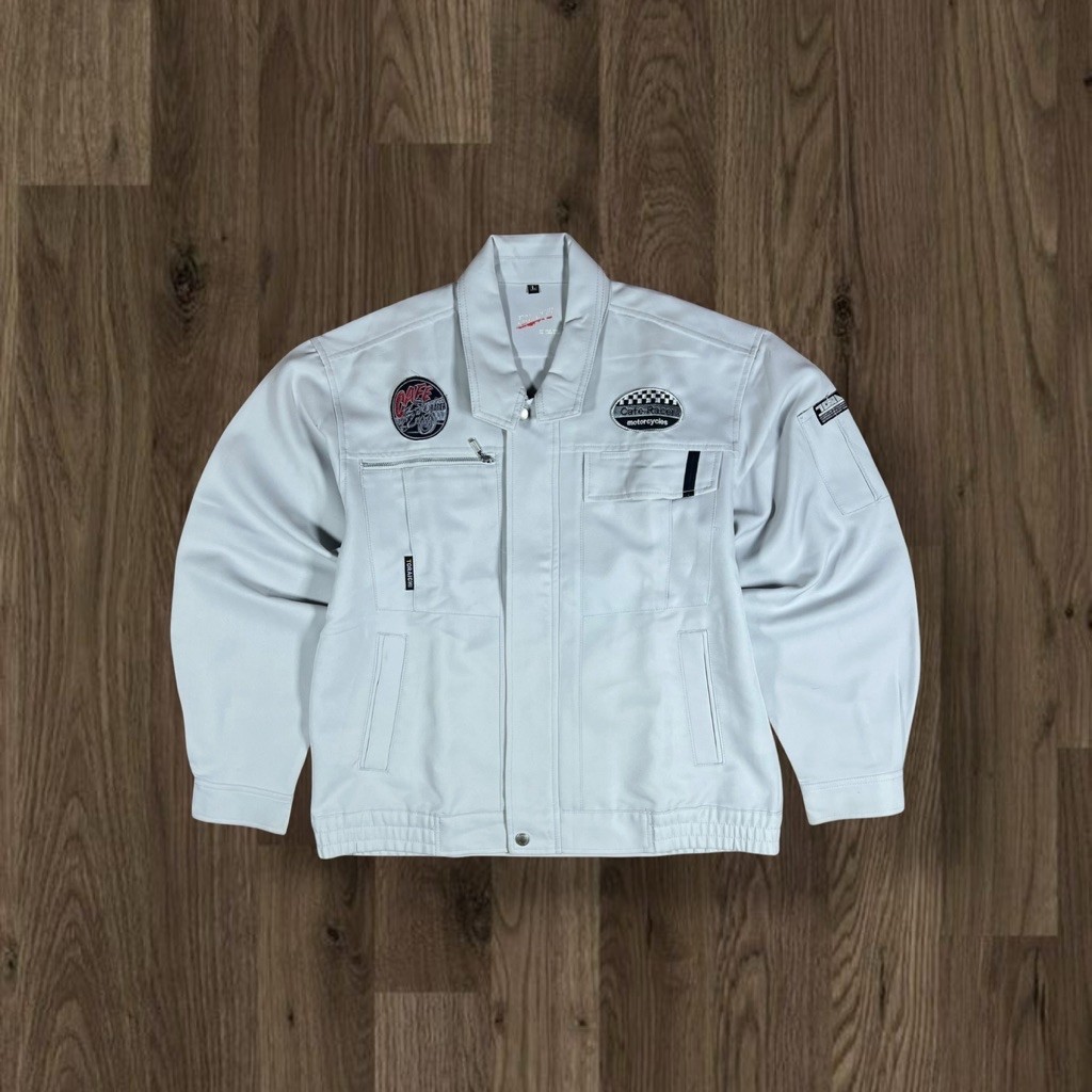 WORK JACKET STRETCH CAFERACER BY TORAICHI JAPAN