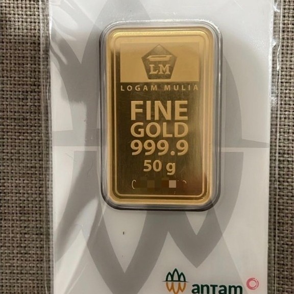 Emas Logam Mulia 50gr