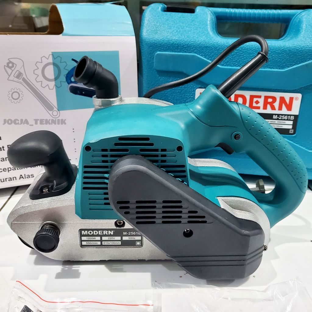 Belt Sander Mesin Amplas Tank Modern M-2561B / Amplas Belt Sander Modern / Amplas Sabuk Modern