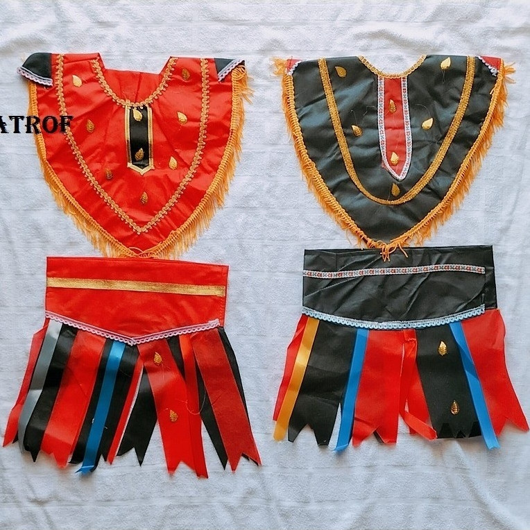 Baju Adat Dayak Anak TK - SD / Baju Dayak Anak Murah