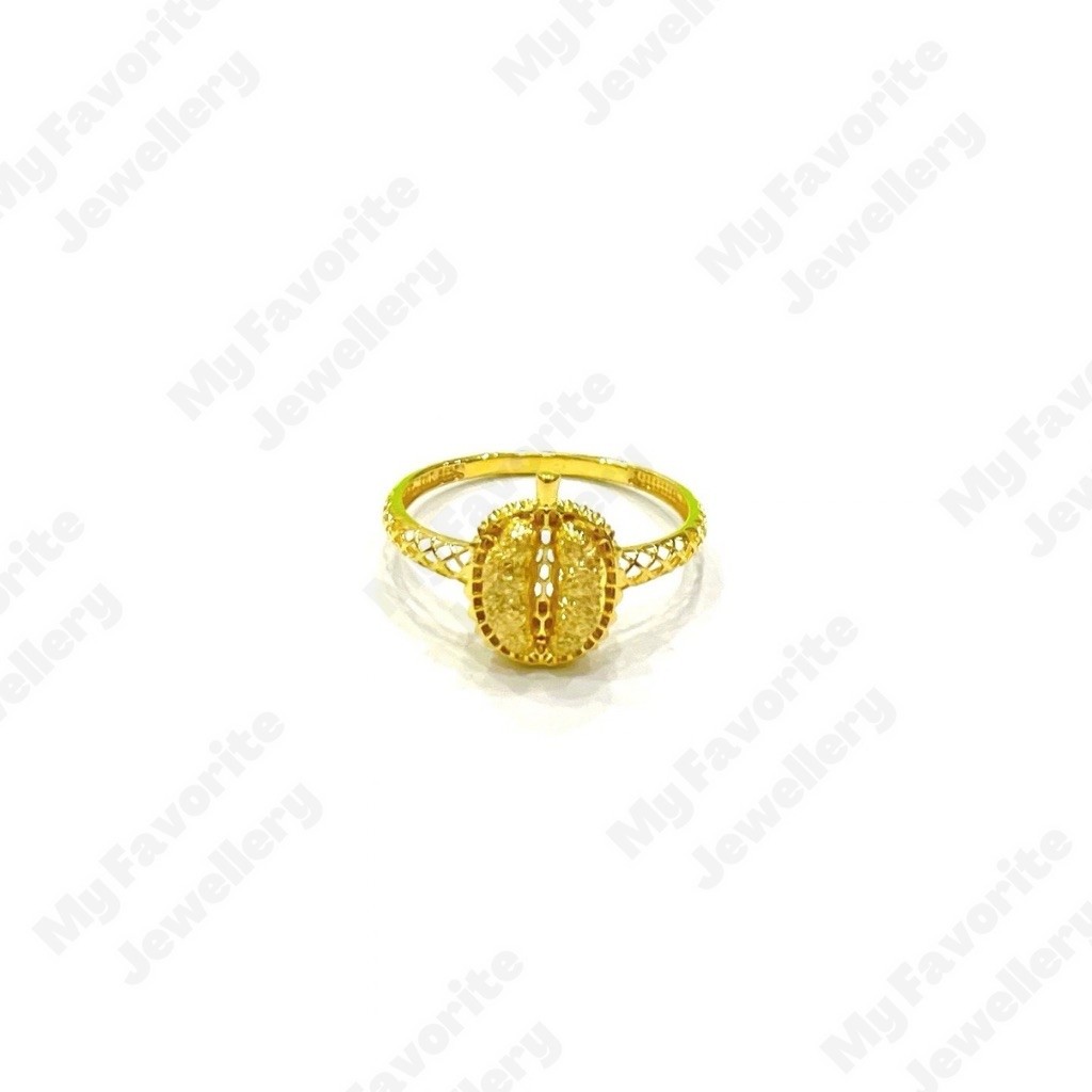 Cincin Durian 1Graman Uk14 Emas Asli Kadar 700 16Karat