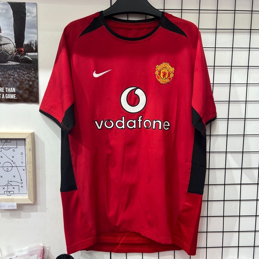 JERSEY MANCHESTER UNITED 2002-2004 RETRO