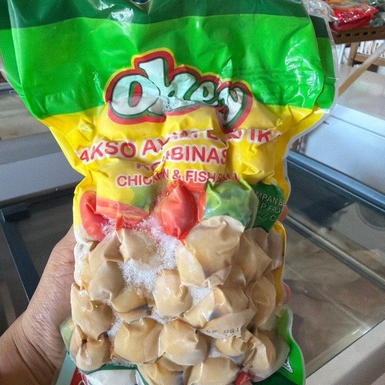 Okey Bakso Ayam dan Ikan Kombinasi