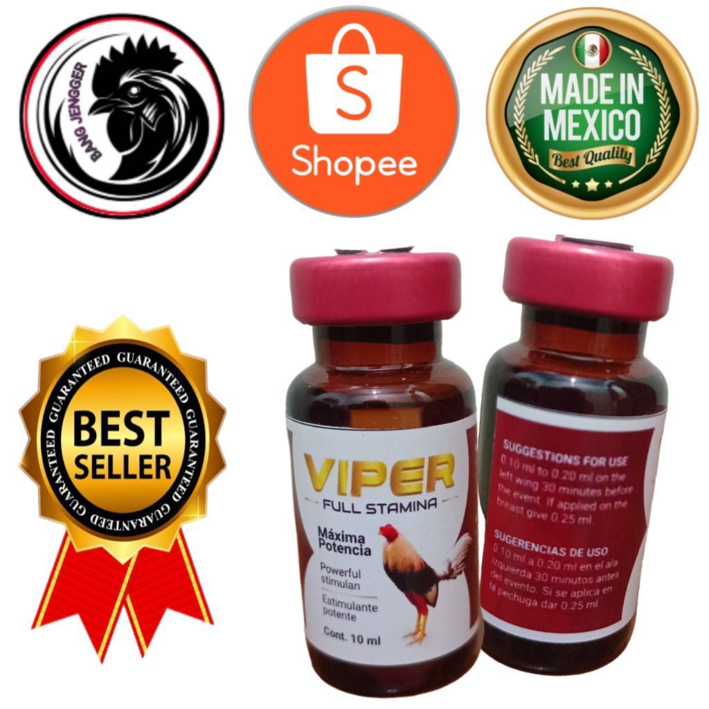 Doping Ayam Suntik VIPER FULL STAMINA Super Ganas