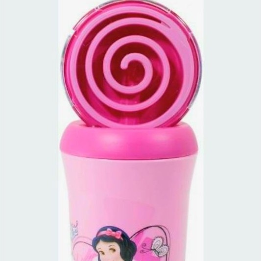 Tumbler Trudeau Lollipop Princess dengan sedotan / Tempat minum / Gelas Cantik Unik Lucu Gemoy/ Hadi