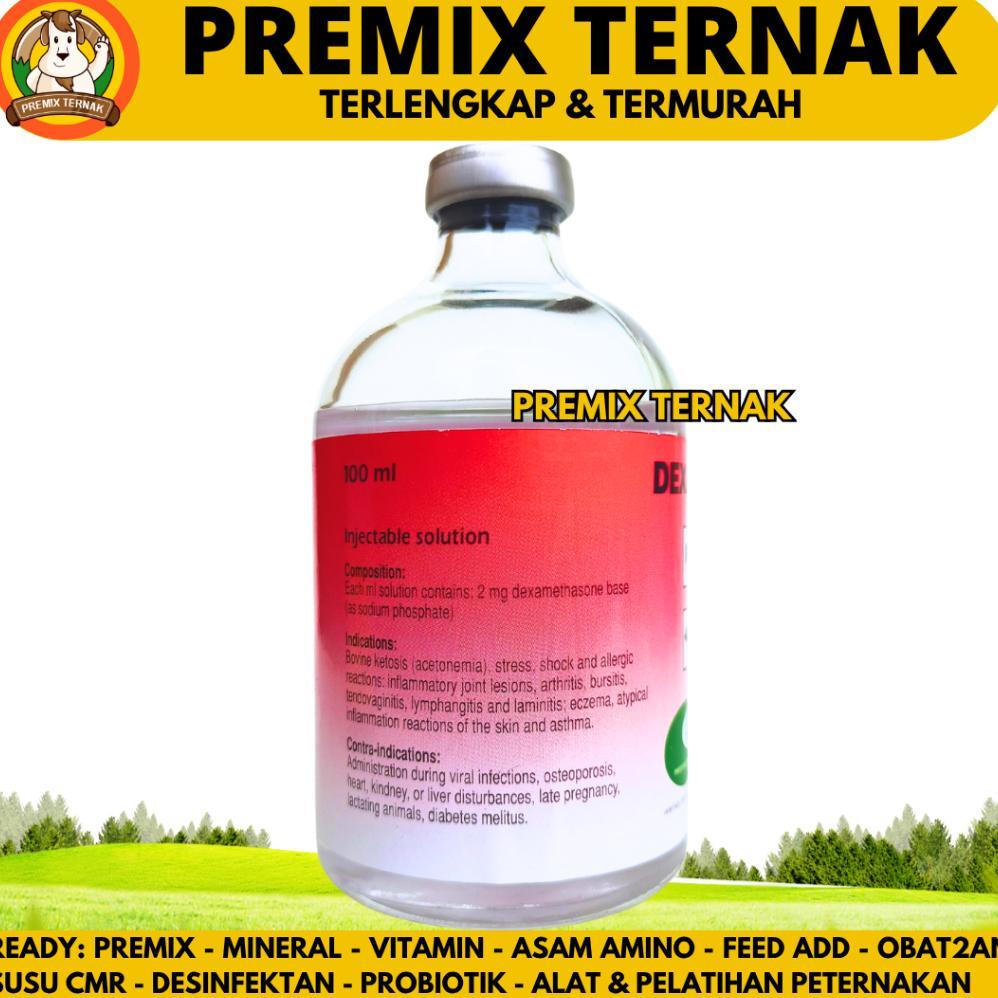 Pantex Dexamethasone 100 Ml - Obat Hewan Anti Radang Anti Inflamasi Ternak Sapi Kambing Anjing