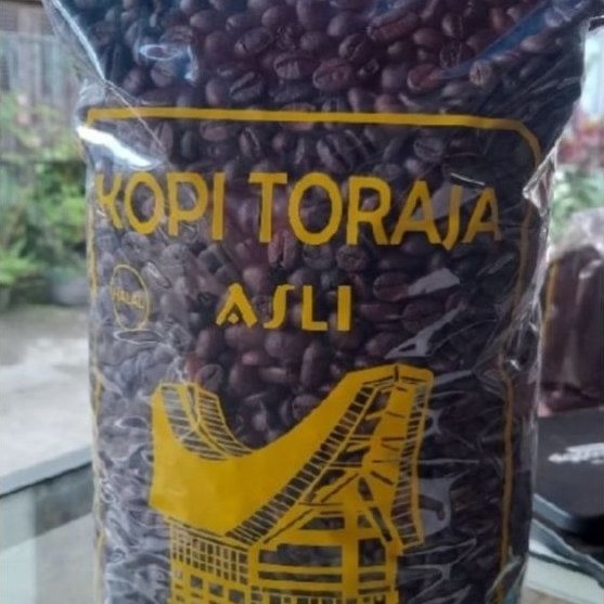 Kopi biji sangrai robusta asli toraja 1kg