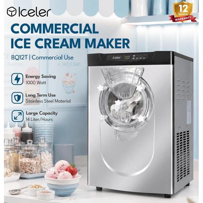 Mesin Es Krim Iceler Hard Ice Cream Maker Mesin Gelato