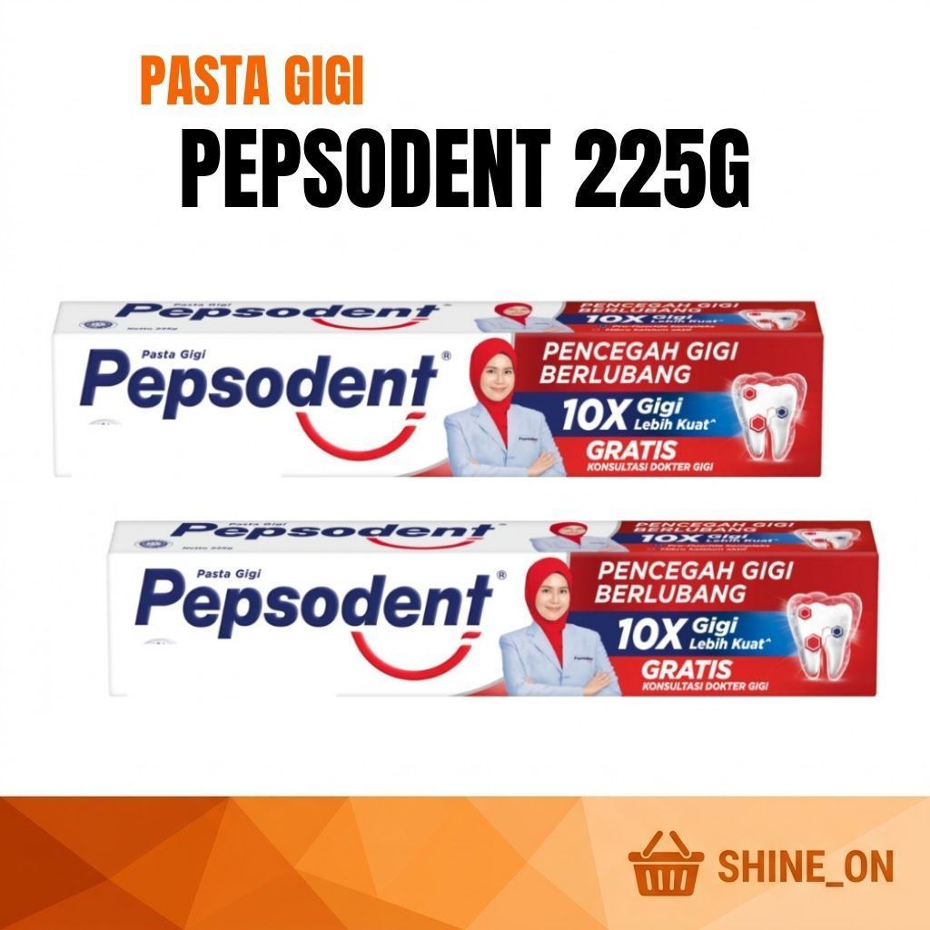 PEPSODENT PASTA GIGI 225G / PASTA GIGI PEPSODENT 225G
