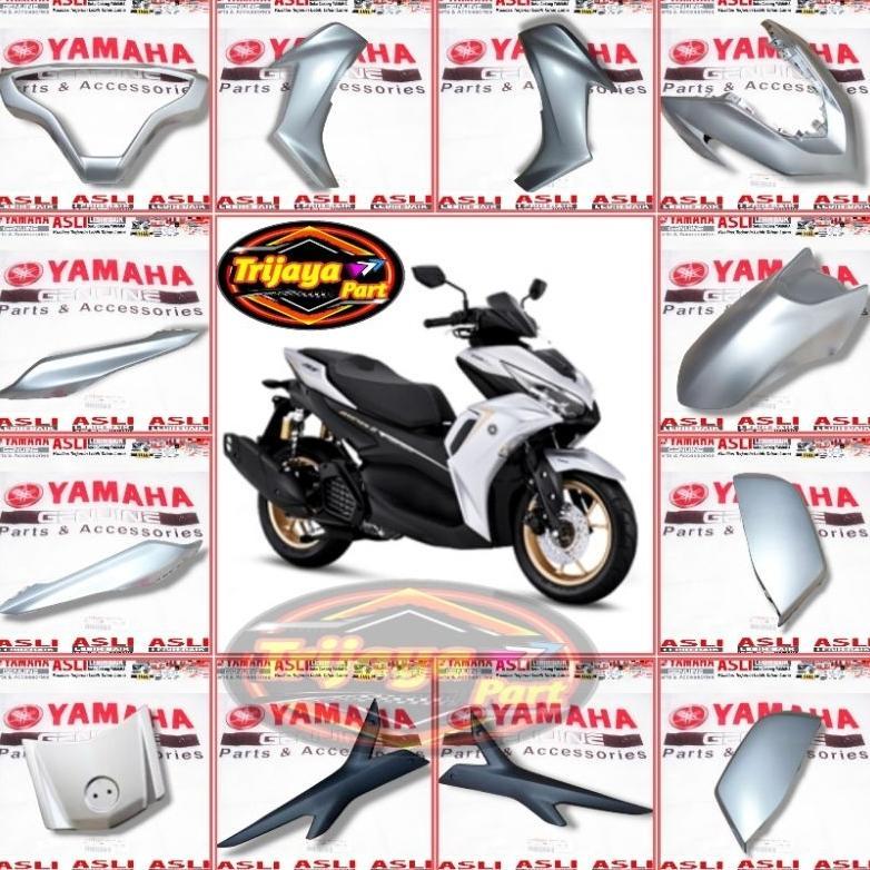 BODY BODY HALUS VARIAN SILVER AEROX 155 CONNECTED 155 2021-2024 ORIGINAL YAMAHA