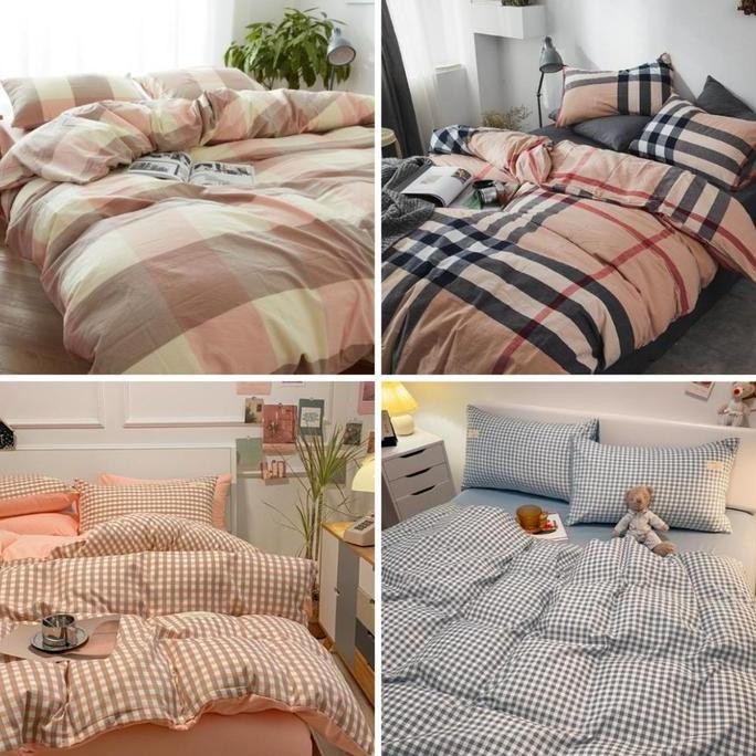 BedCover Aesthetic Selimut BedCover Tebal