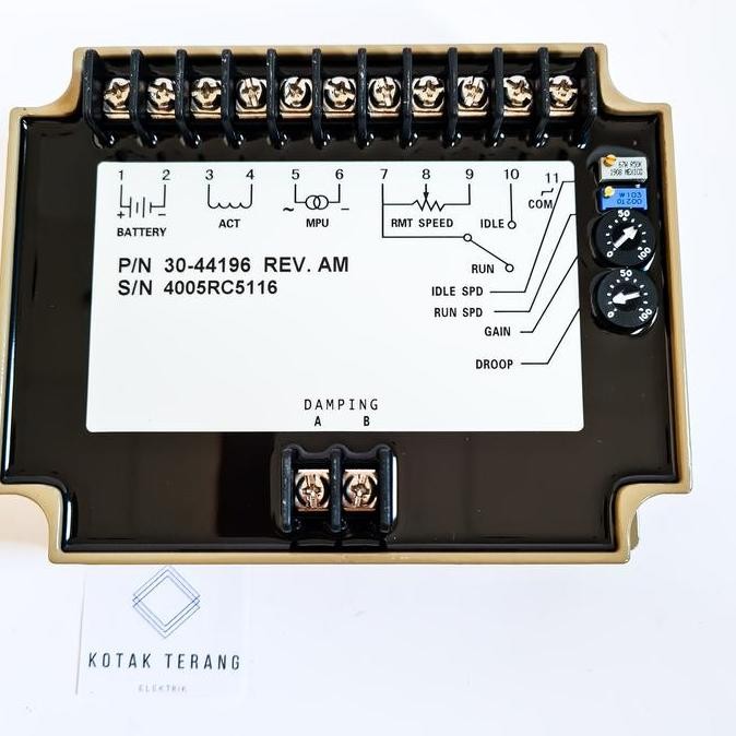 Engine Speed Control Governor Genset 3044196