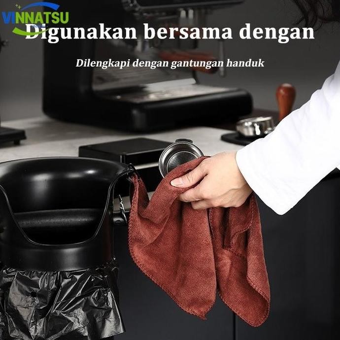 - Kotak Bubuk Kopi Kapasitas Besar / Ember Residu Bubuk / Silinder Tinggi / Kotak Residu Mesin Kopi 