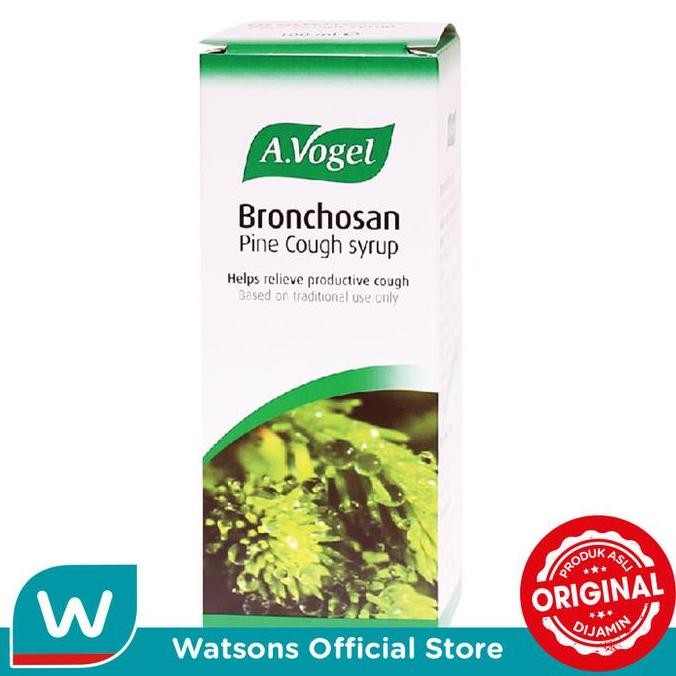 

BEBAS ONGKIR - A. Vogel Bronchosan Pine Cough Syrup 100ml