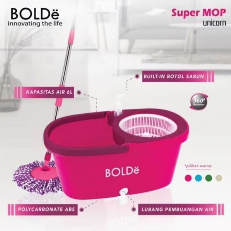 BOLDE ALAT PEL LANTAI SPIN MOP/PEL LANTAI SPIN MOP BOLDE