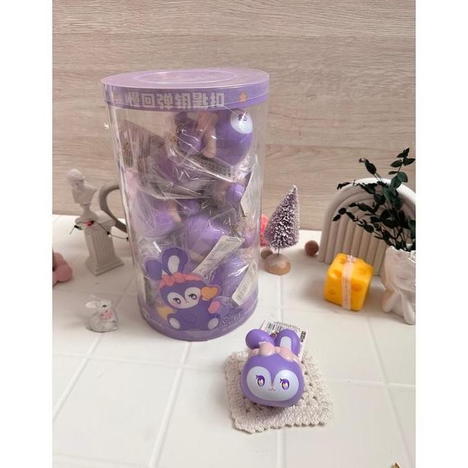 Best Choice [ Squishy] Lubby The Bunny Purple Original Terlaris