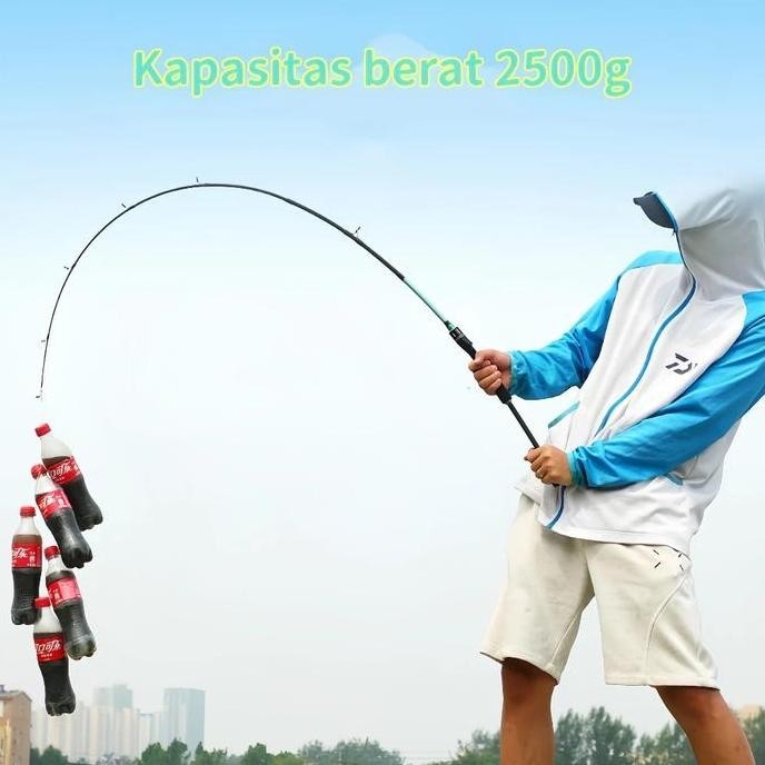 2025 Joran Pancing DAIWA BARU Joran Pancing Umpan Karbon 1,65m-2,4m M Power Rod Casting Rod Joran Pa