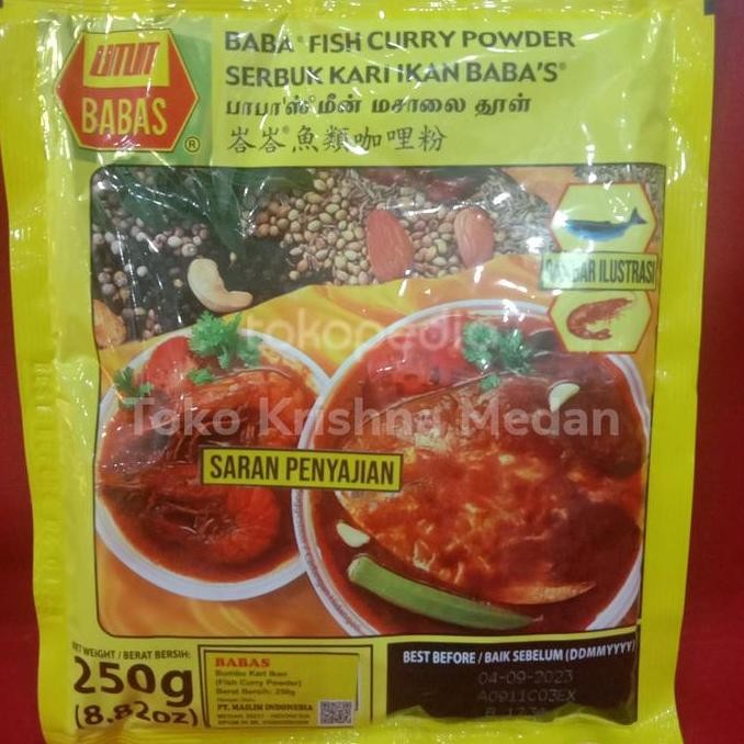 

paling diminati] babas kari ikan 250g
