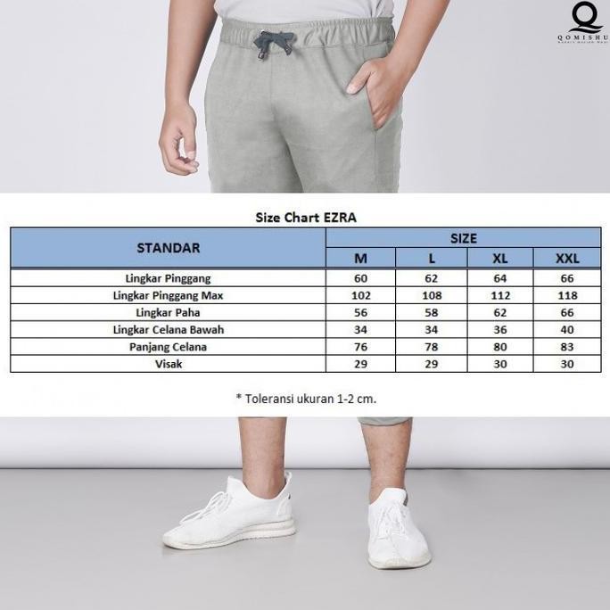 Celana Training 7/8 Slim Fit Pants Ezra Navy