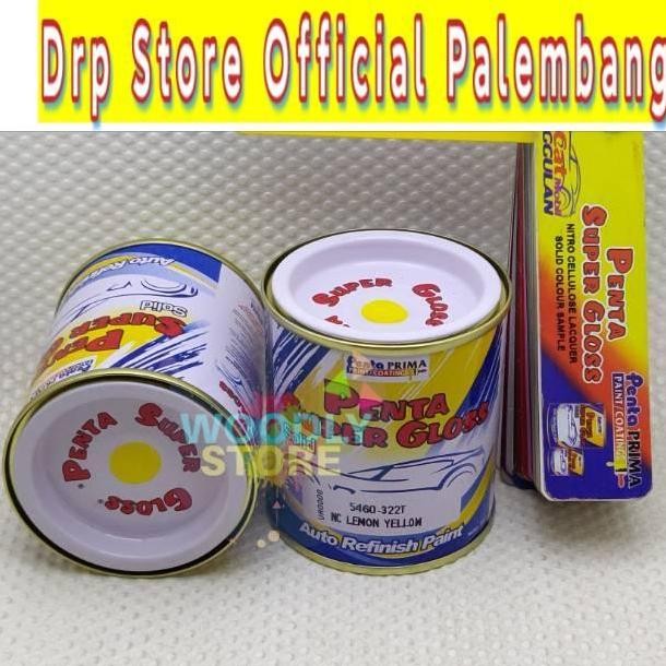 *****] PENTA SUPER GLOSS LEMON YELLOW KUNING LEMON CAT BODY CAT DUCO 200ml
