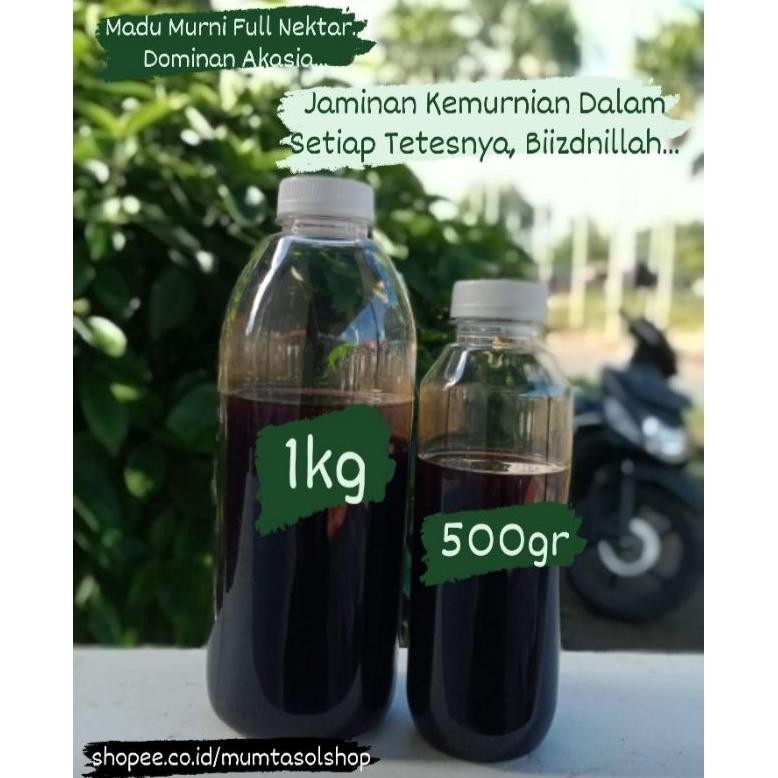 

(Terbaru) Madu Akasia 500gr Madu Hutan Murni Full Nektar Tanpa Campuran Raw Honey (Terlaris)