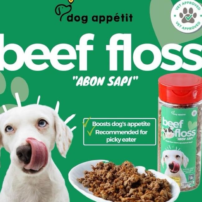 

Dog Appetit Beef Floss Abon Daging Sapi Untuk Anjing Food Toppers
